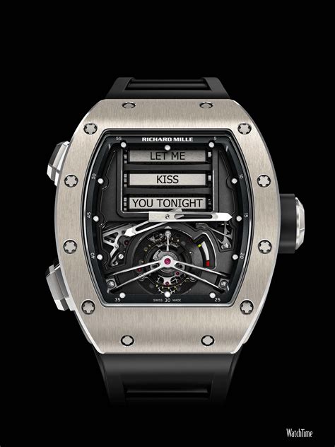 richard mille 69 rapper|Richard Mille wrist watch.